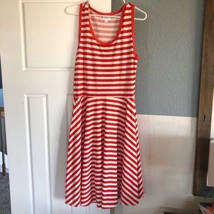LuLa Roe tank dress with pockets
